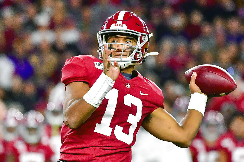 1. Tua Tagovailoa (Jr., Alabama, 6-foot-0, 217 pounds)